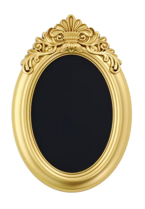 Gold Oval Frame