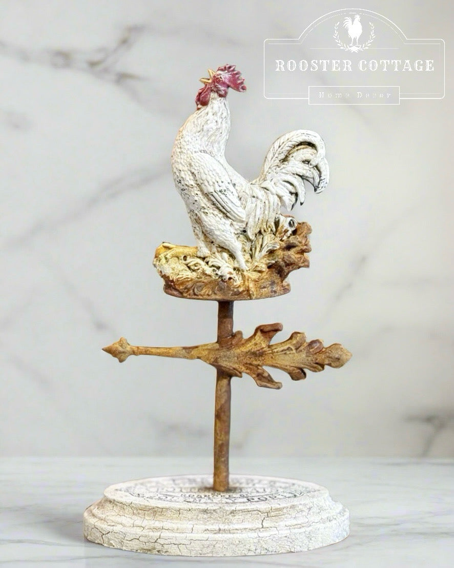 Fleur-de-Cluck Rooster Weathervane
