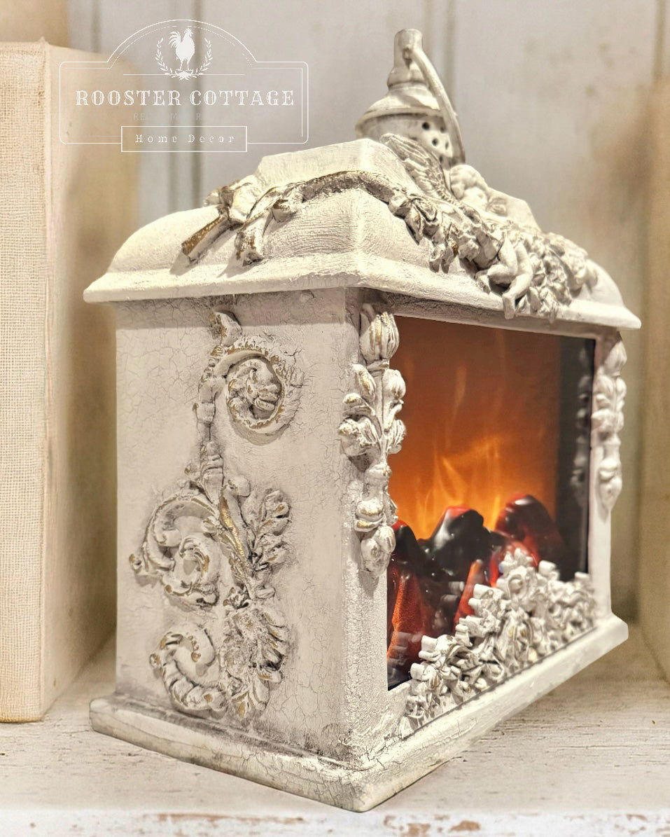 Cottage Cozy Fireplace