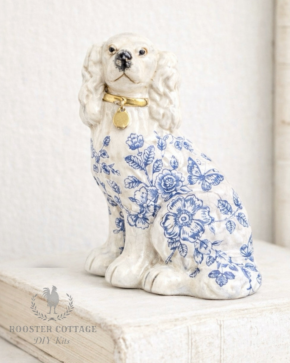 DIY Heirloom Staffordshire Figurine Set (Unfinished)