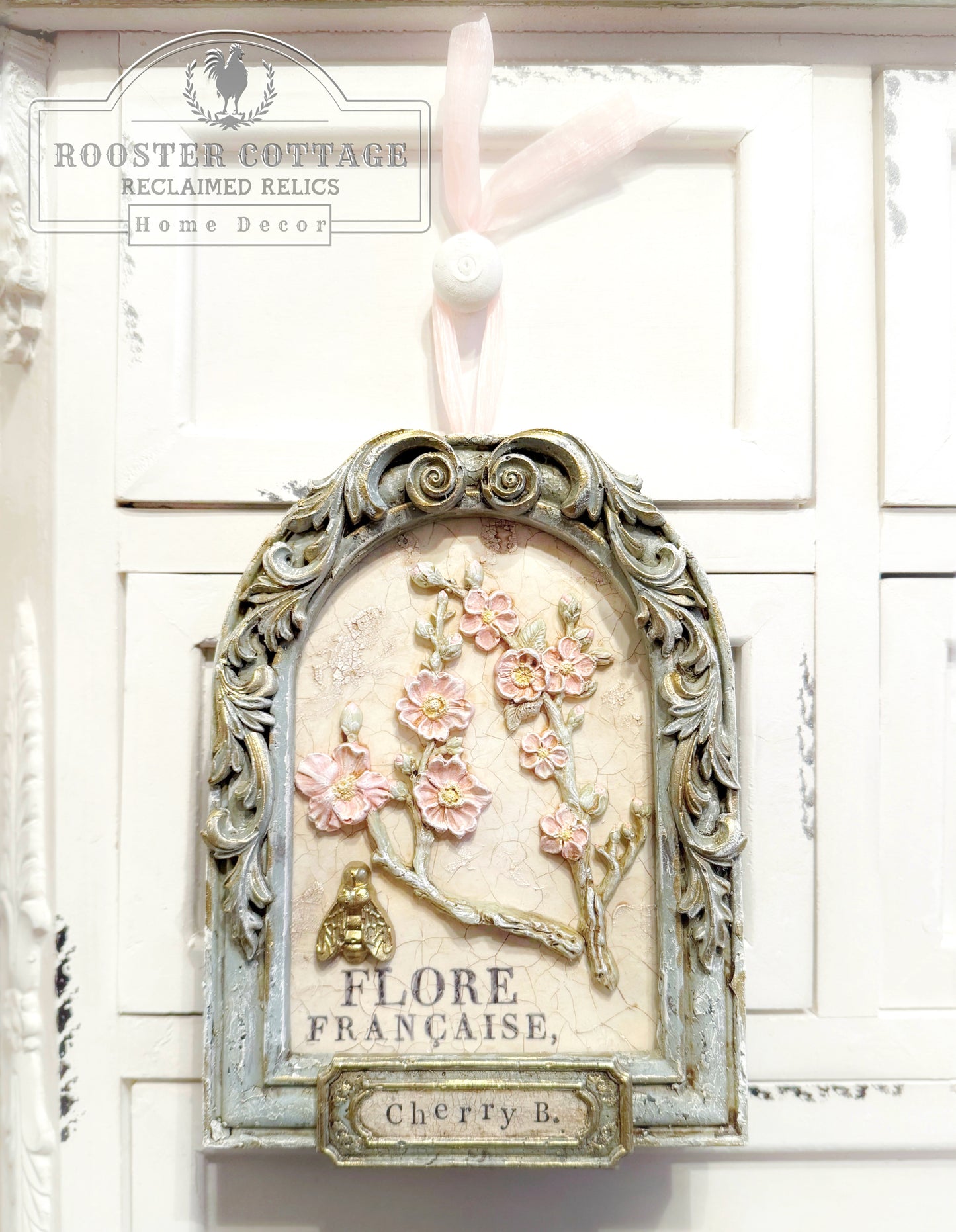Framed Cherry Blossom Specimen