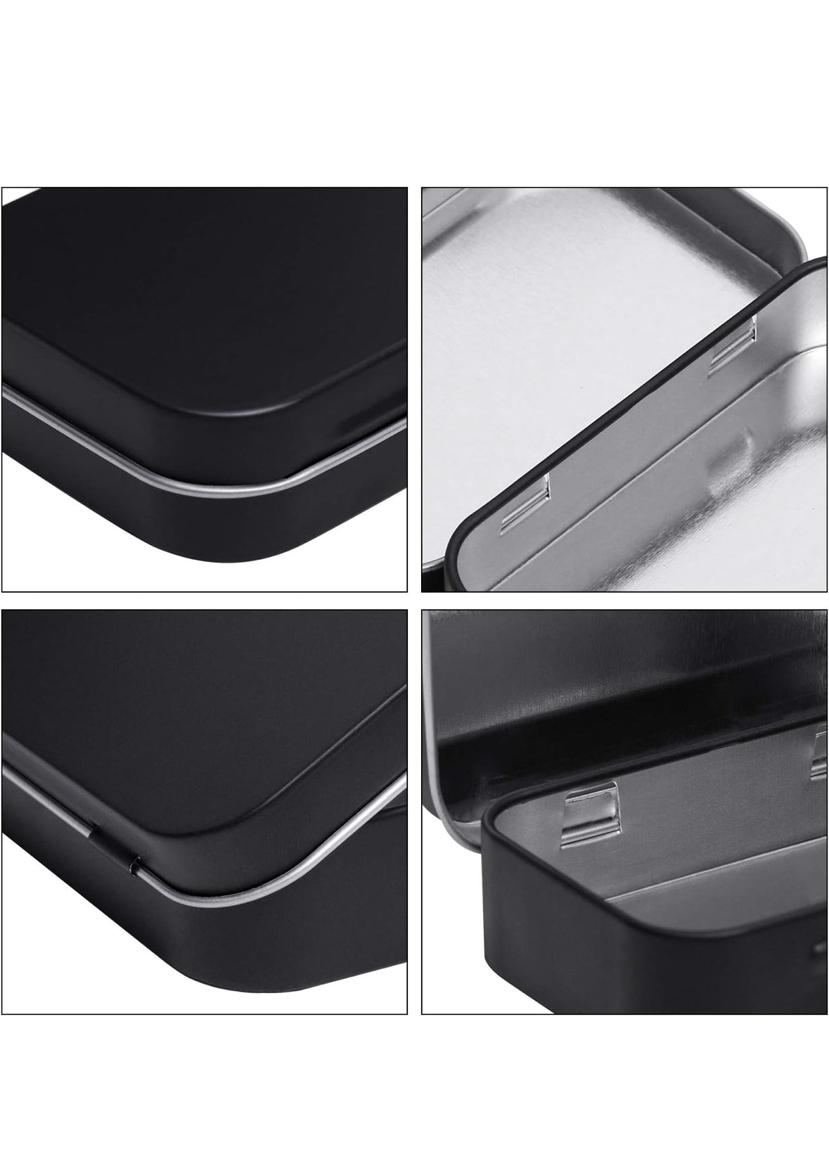 Hinged Mini Tin Container