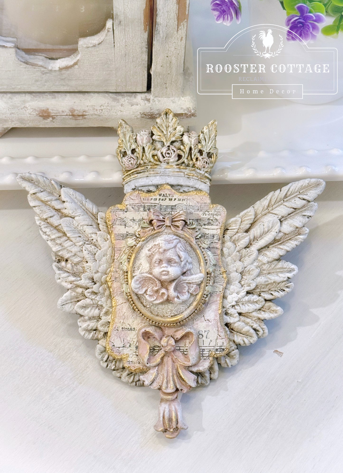 Cherub’s Wings of Love Ornament