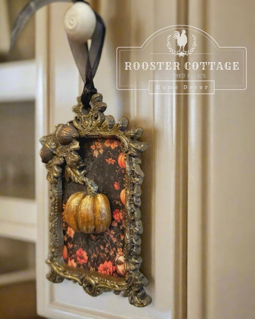 Autumn Delight Pumpkin Ornament