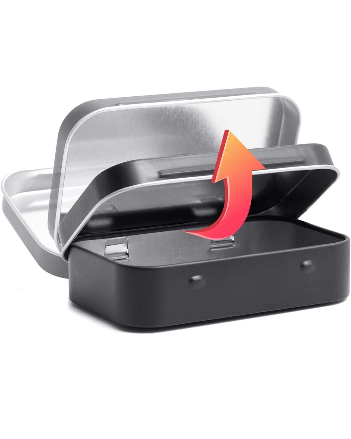 Hinged Mini Tin Container