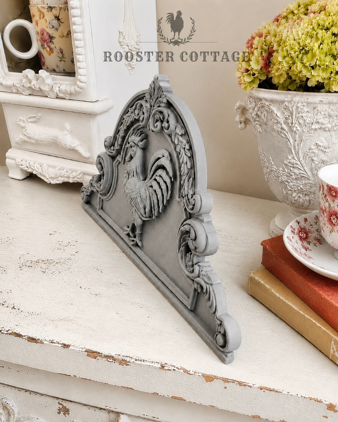 DIY French Manor Rooster Crest (Unfinished)