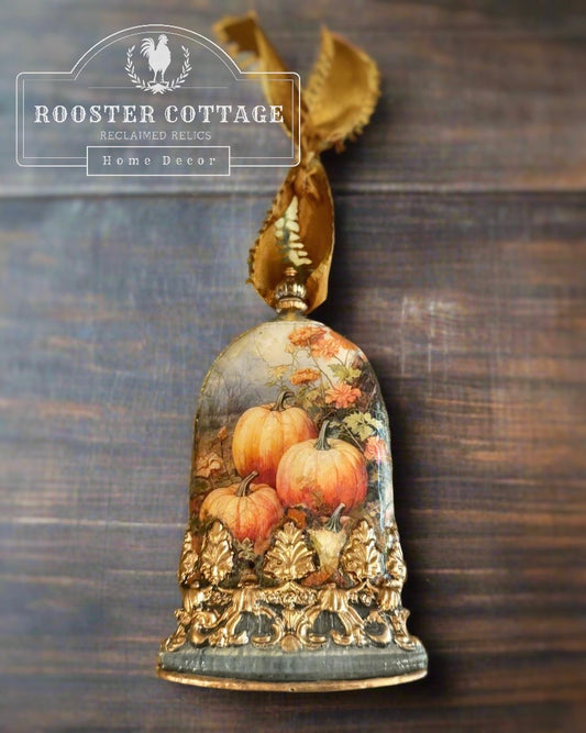 Harvest Pumpkin Cloche Ornament