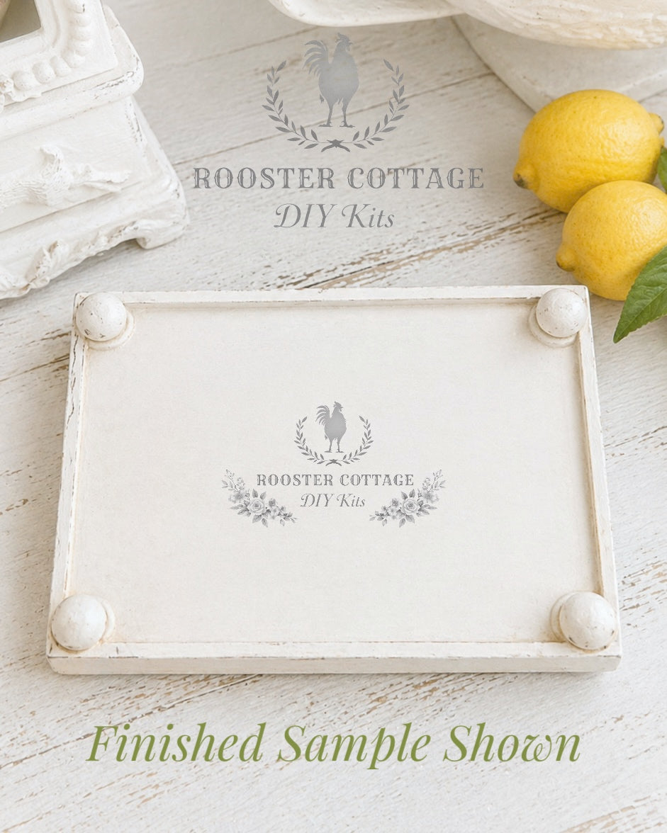 DIY Lemon Grove Tray Kit (Unfinished)