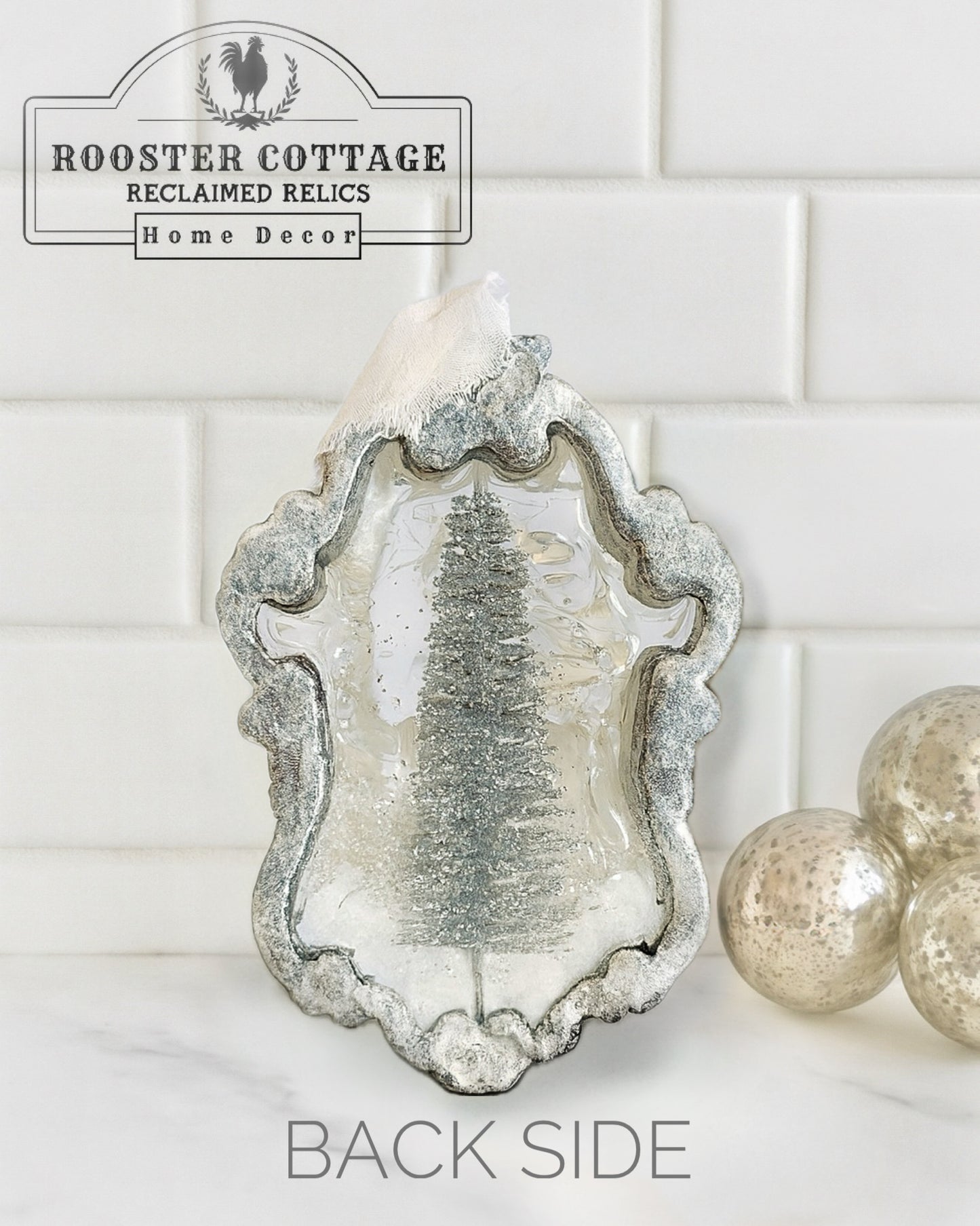 Winter Ice Ornament - Small