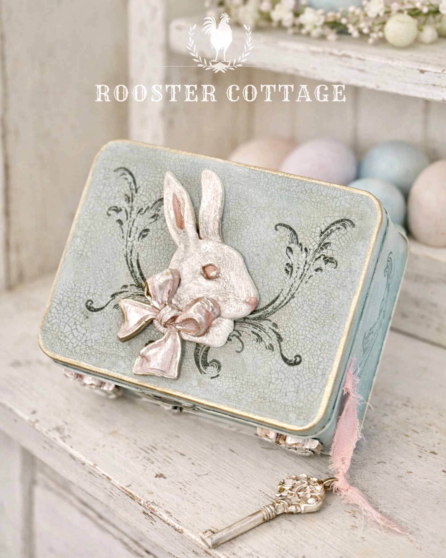 Heirloom Bunny Treasure Box