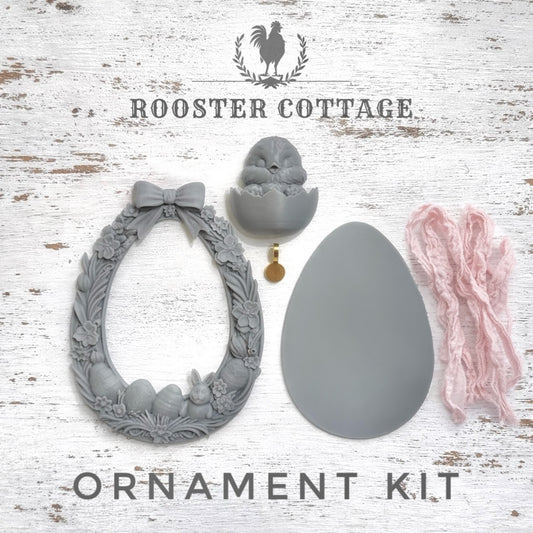 Heirloom Blossom Chick Ornament DIY Kit