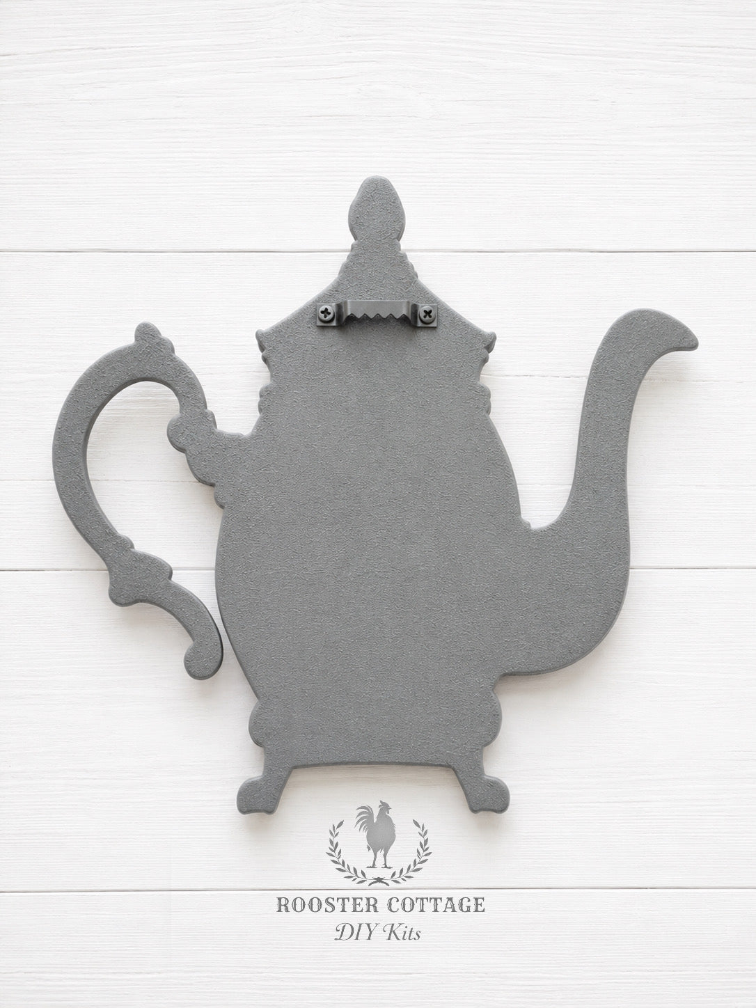DIY French Manor Teapot Wall Decor (Unfinished)