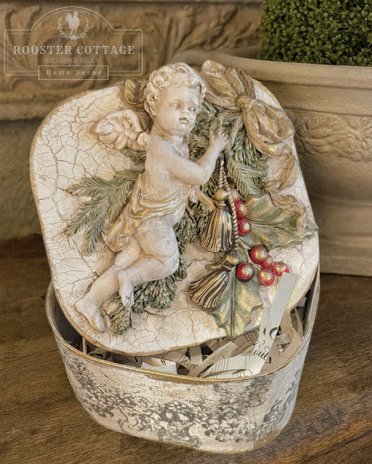 Cherub’s Festive Keepsake Box