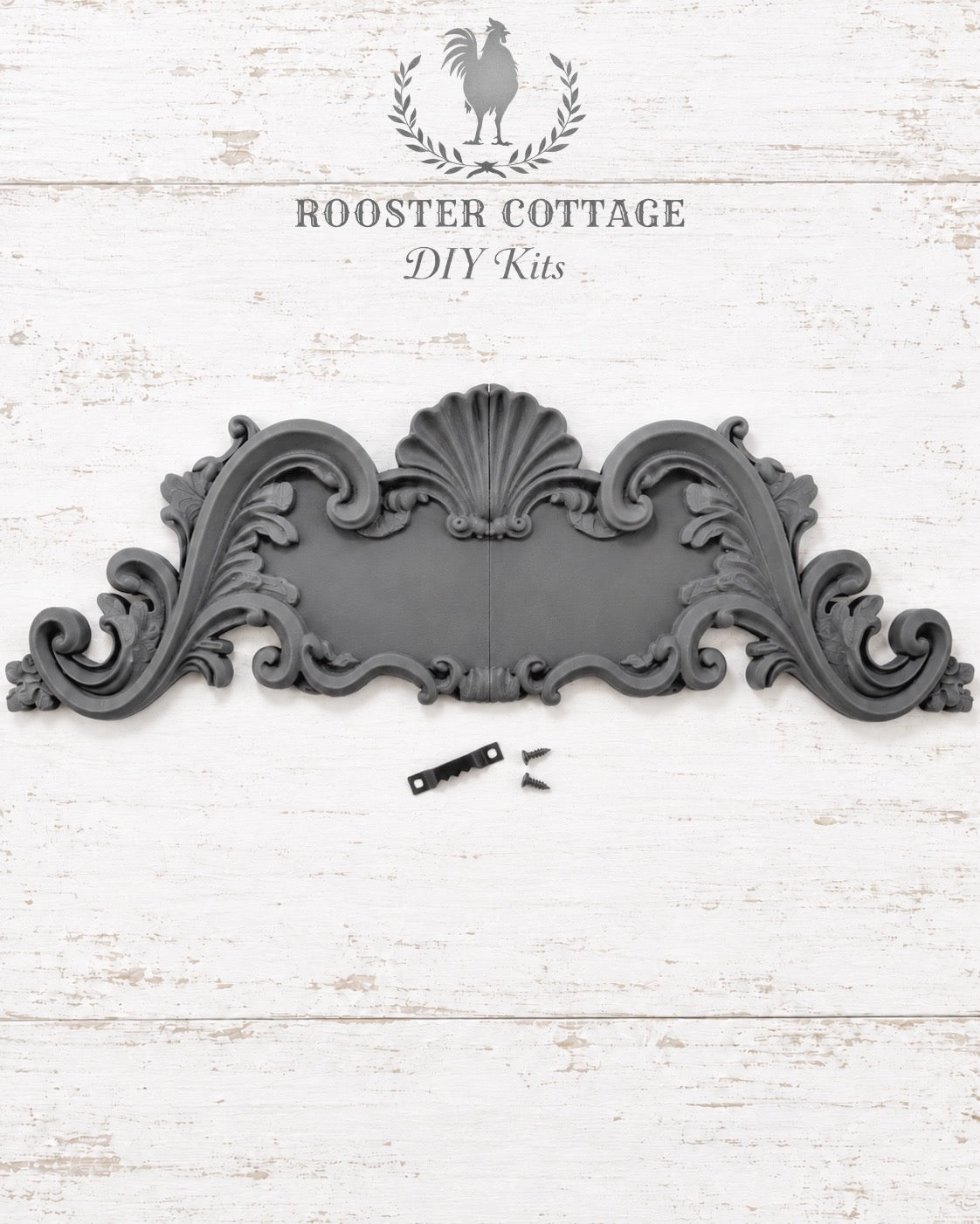 DIY French Chateau Pediment Kit (Unfinished)