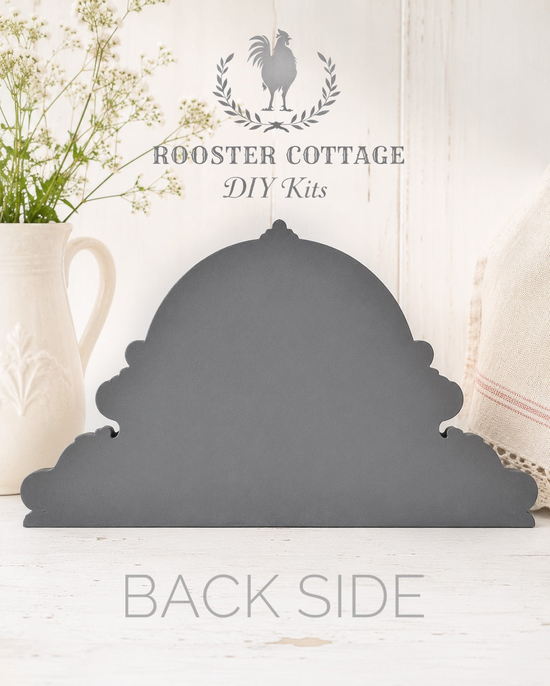 DIY French Manor Rooster Crest (Unfinished)