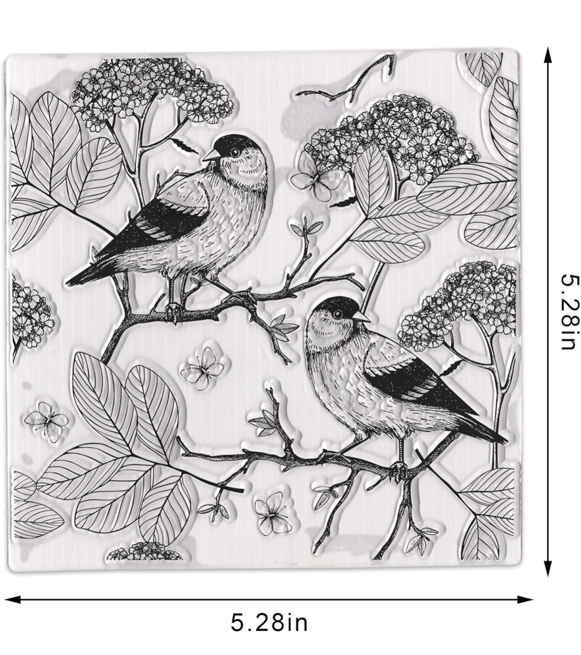 Spring Birds Clear Stamp