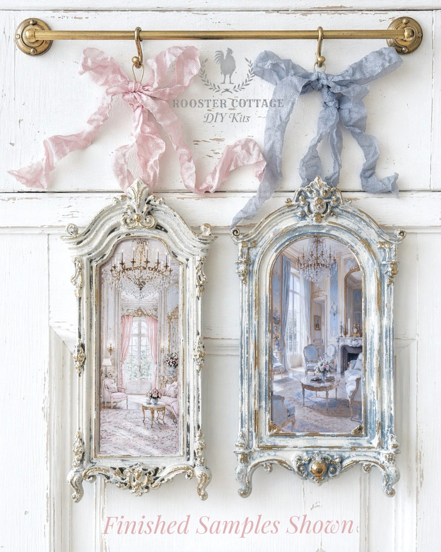 DIY Heirloom Parisian Armoire Ornament Kit (Unfinished)