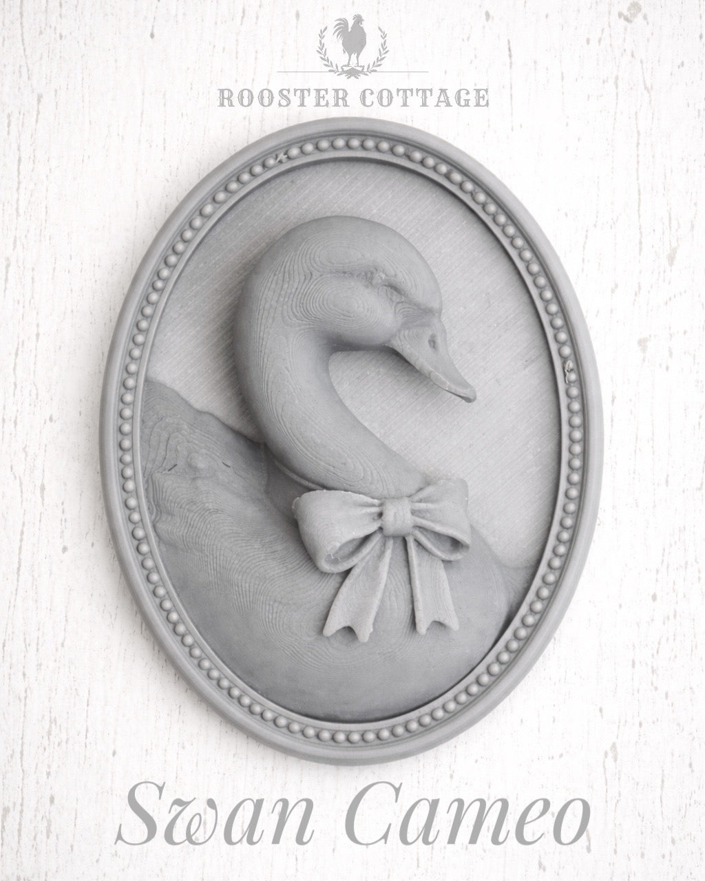 DIY Vintage Cameo Watering Can Ornament Kit (Choose Your Favorite Cameo)