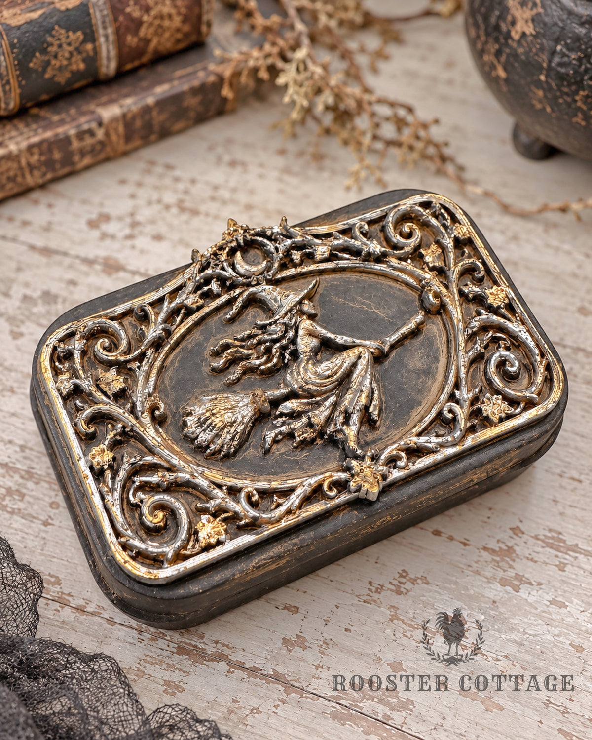 DIY Salem Witch’s Box of Secrets Kit (Unfinished)