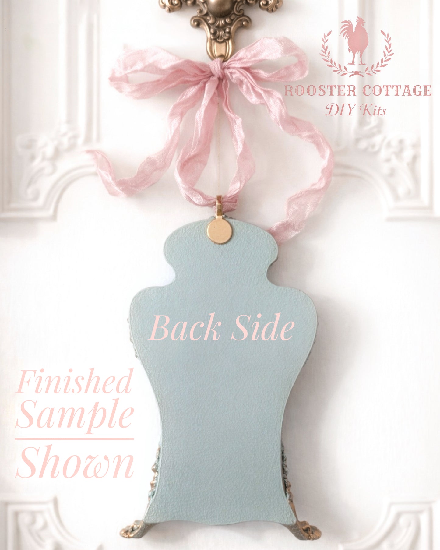 DIY Heirloom Boudoir Clock Ornament Kit