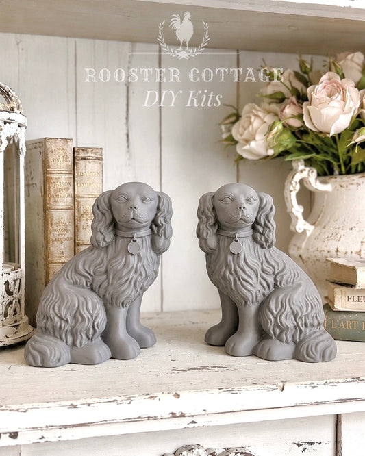 DIY Large Staffordshire Figurine Set (Unfinished)