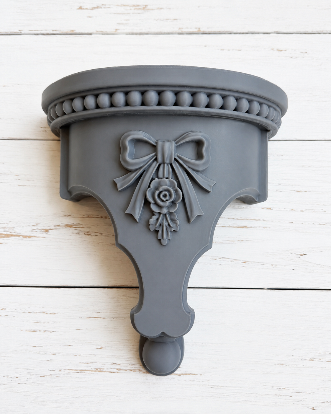 DIY French Country Wall Shelf (Unfinished)