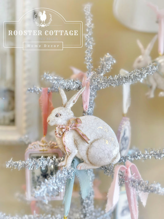 Hopsy, The Bunny Ceramic Ornament