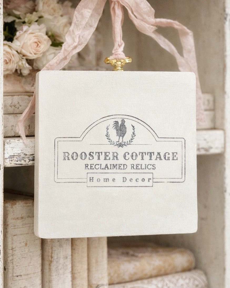 Parisian Blush Parlor Plaque