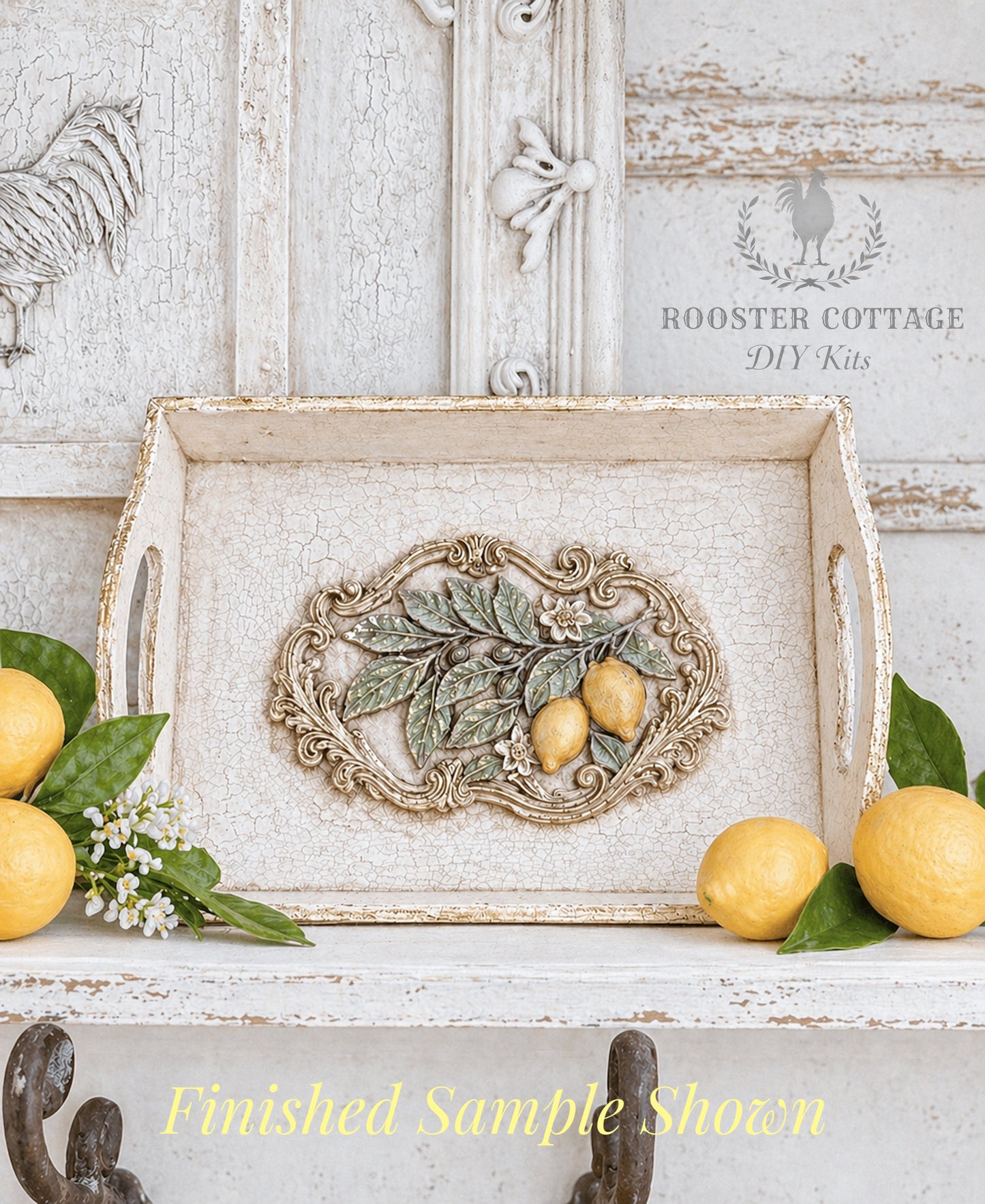 DIY Lemon Grove Tray Kit (Unfinished)