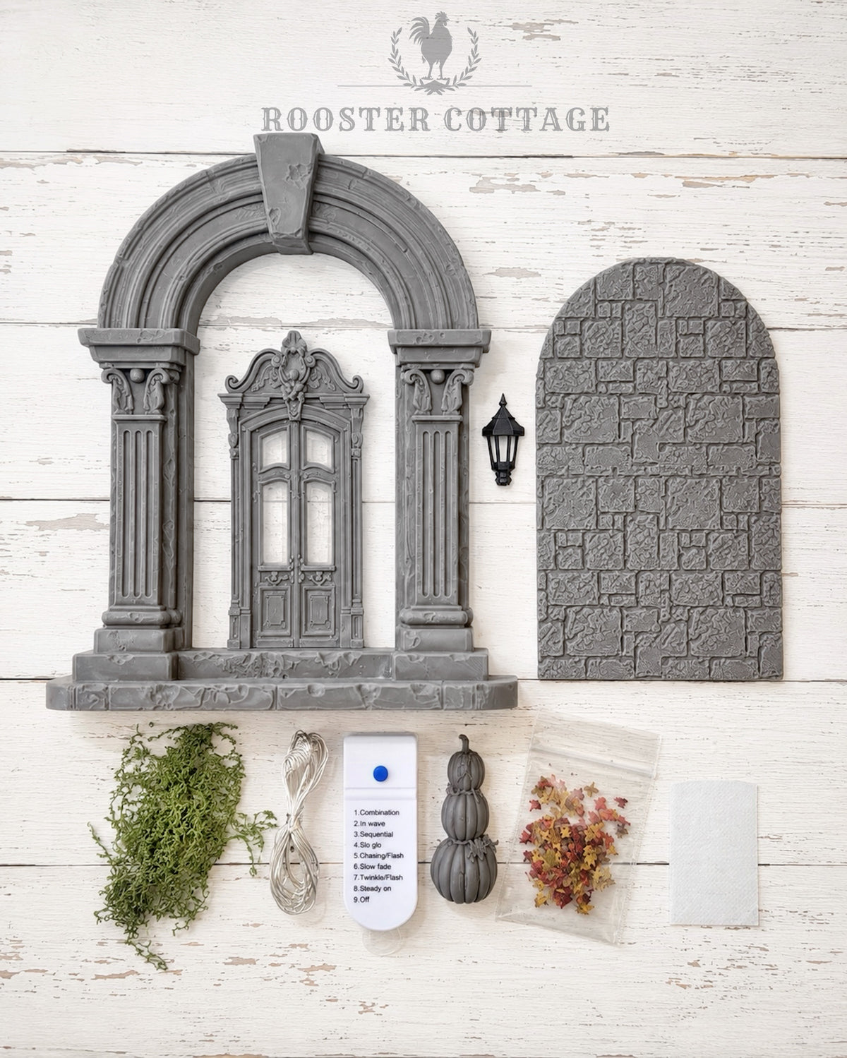 DIY French Harvest Doorway Kit - Illuminated