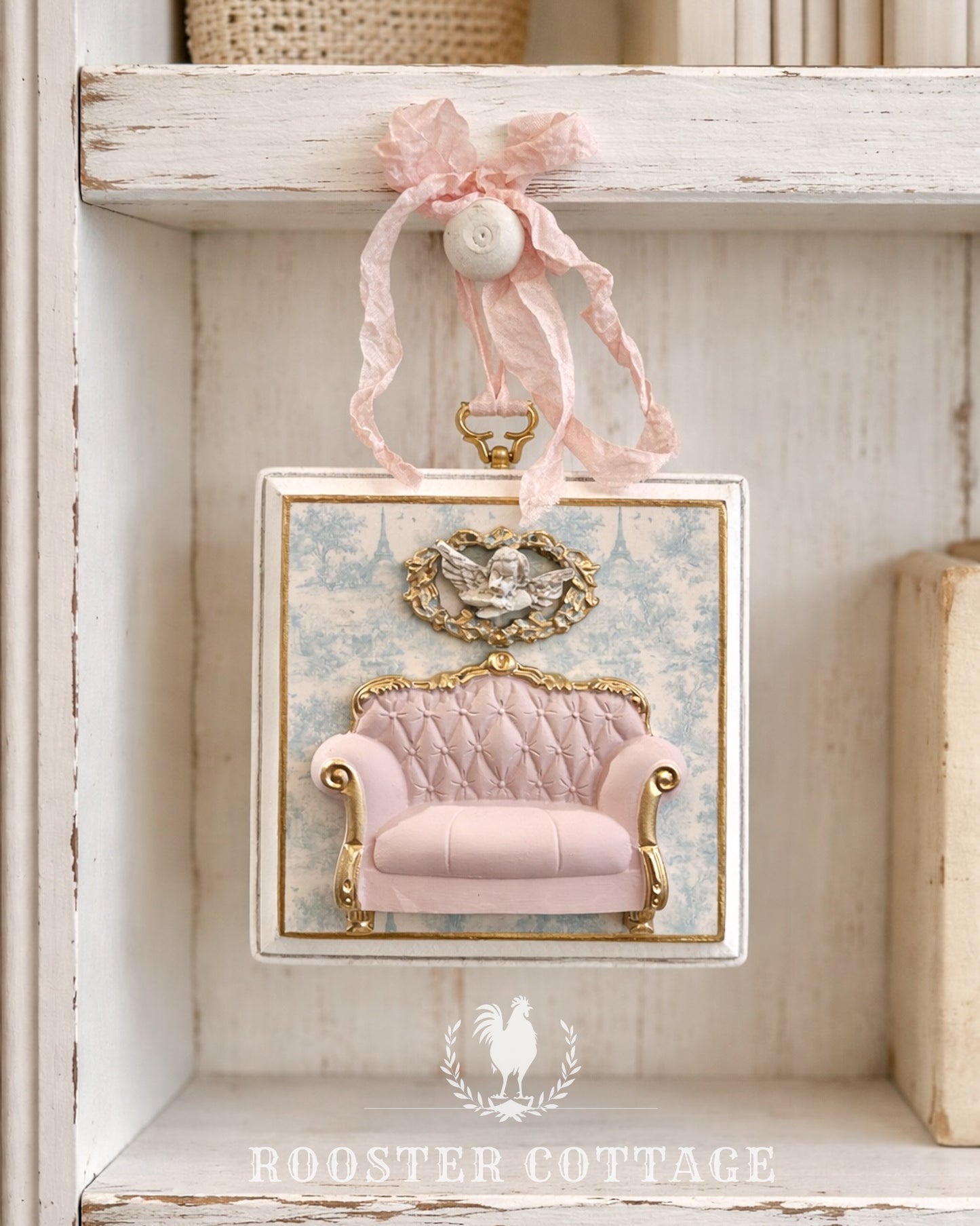 Parisian Blush Parlor Plaque