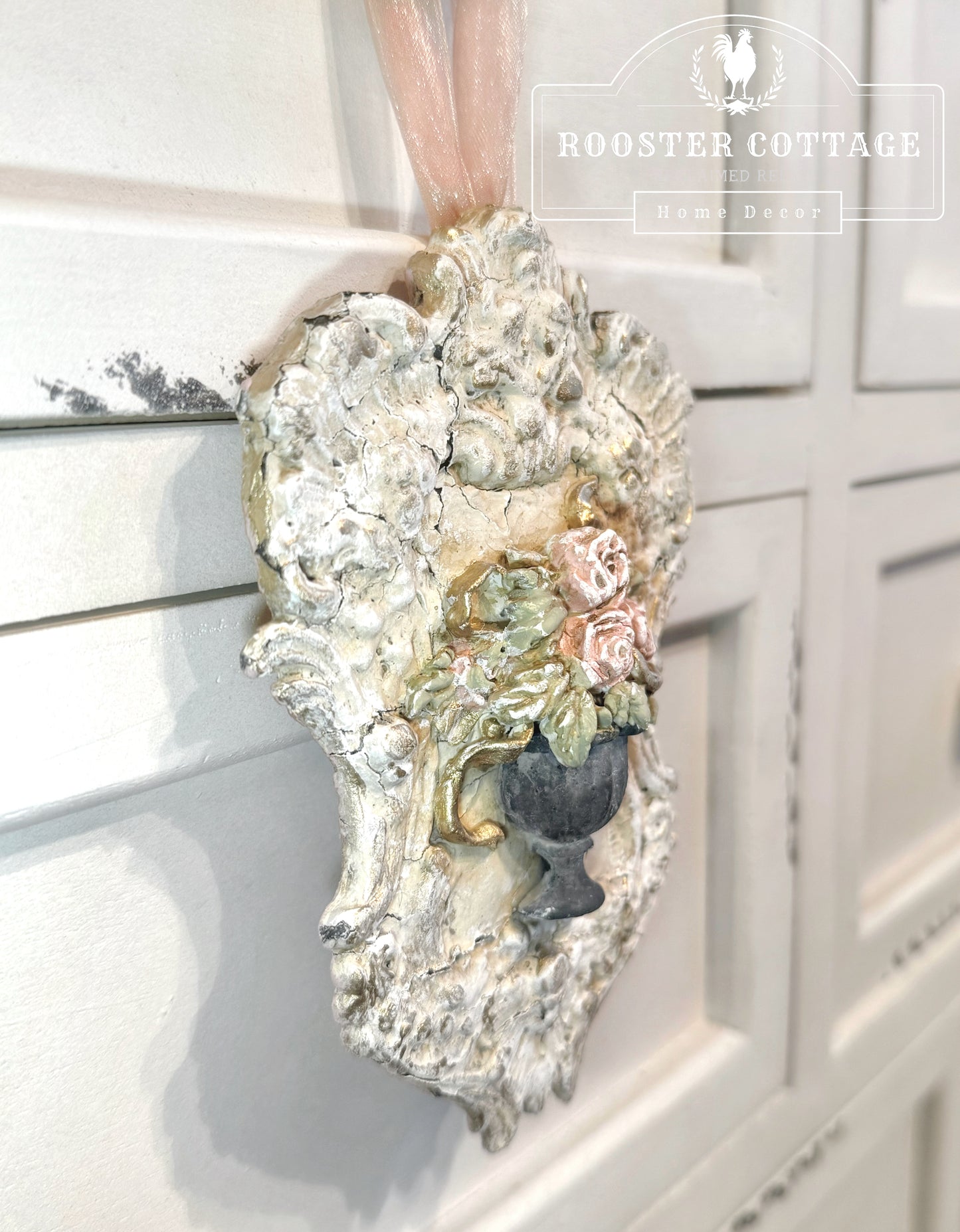 French Urn Bouquet Ornament