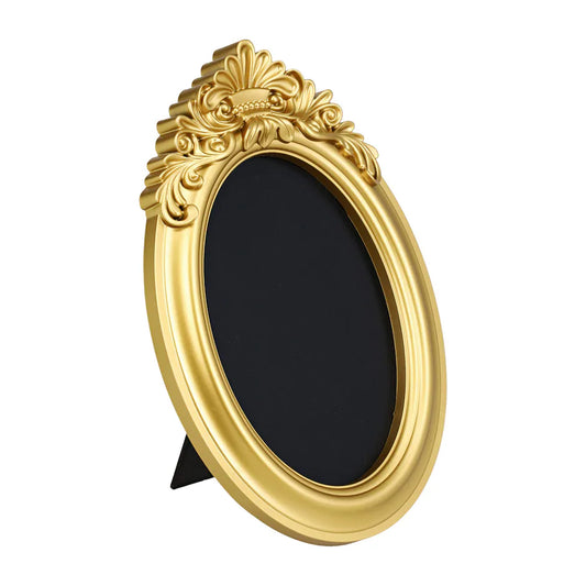 Gold Oval Frame