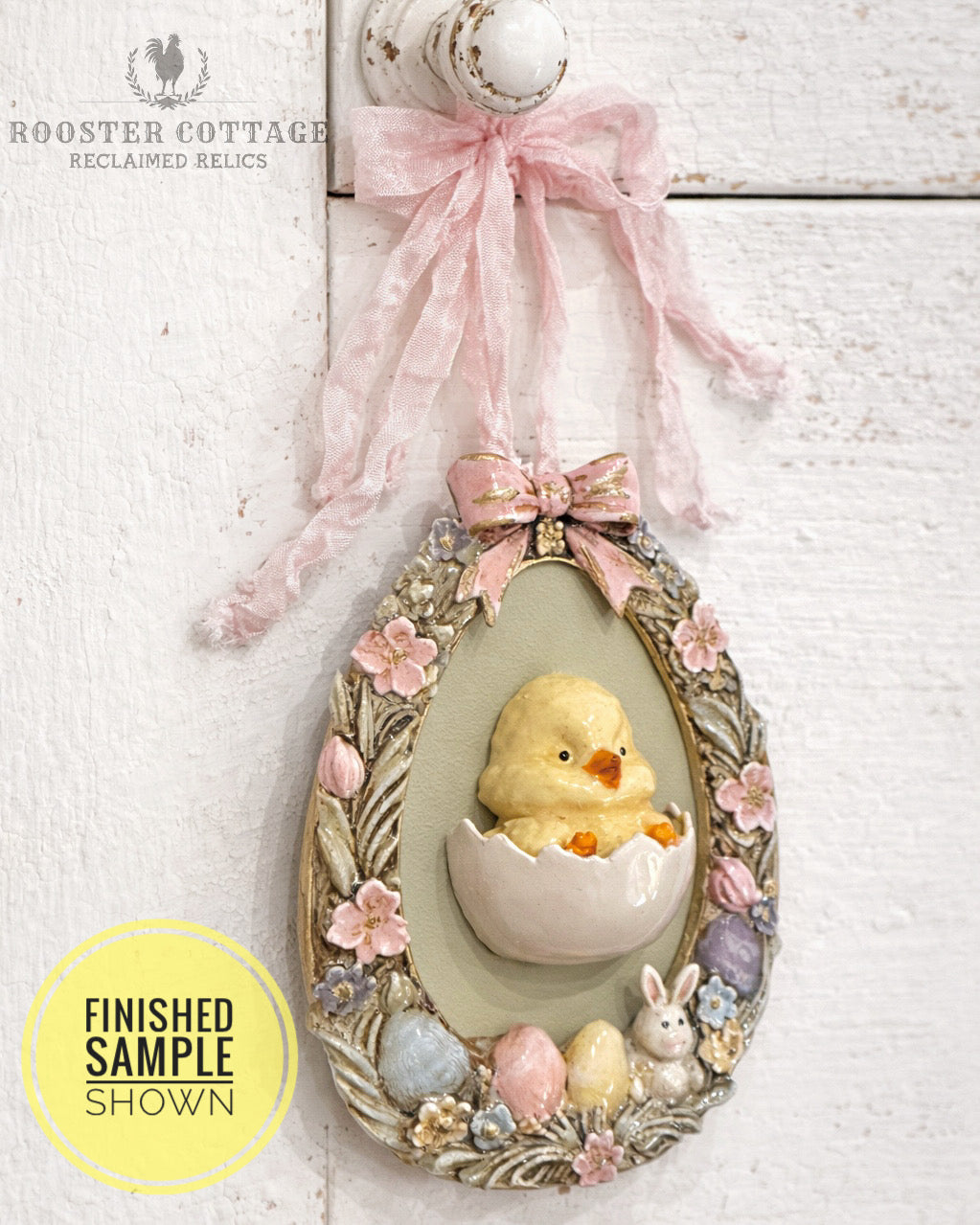 Heirloom Blossom Chick Ornament DIY Kit