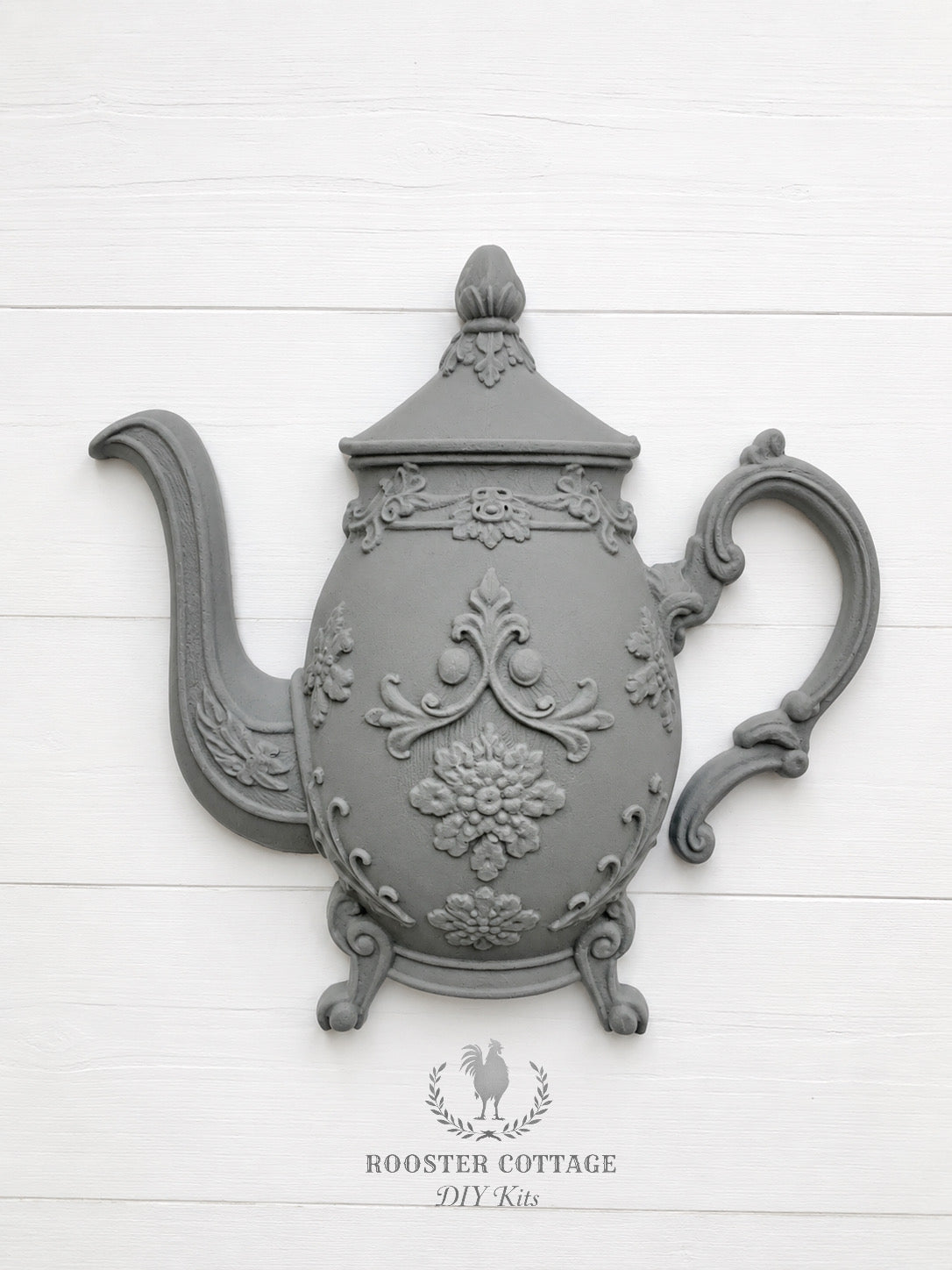 DIY French Manor Teapot Wall Decor (Unfinished)