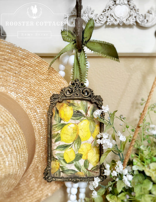 Framed Lemon Bliss