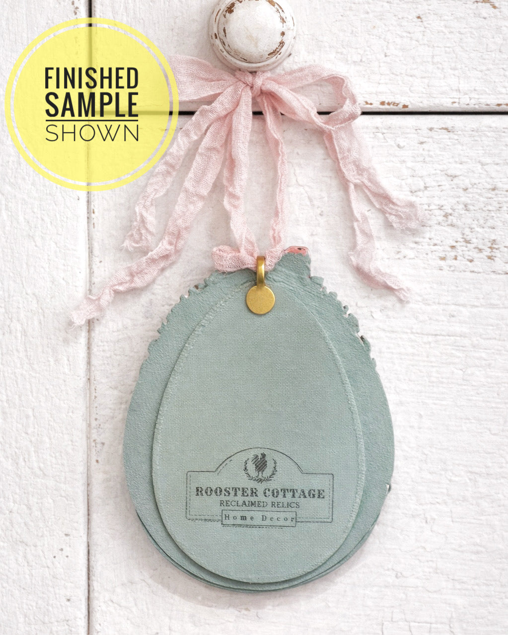 Heirloom Blossom Chick Ornament DIY Kit