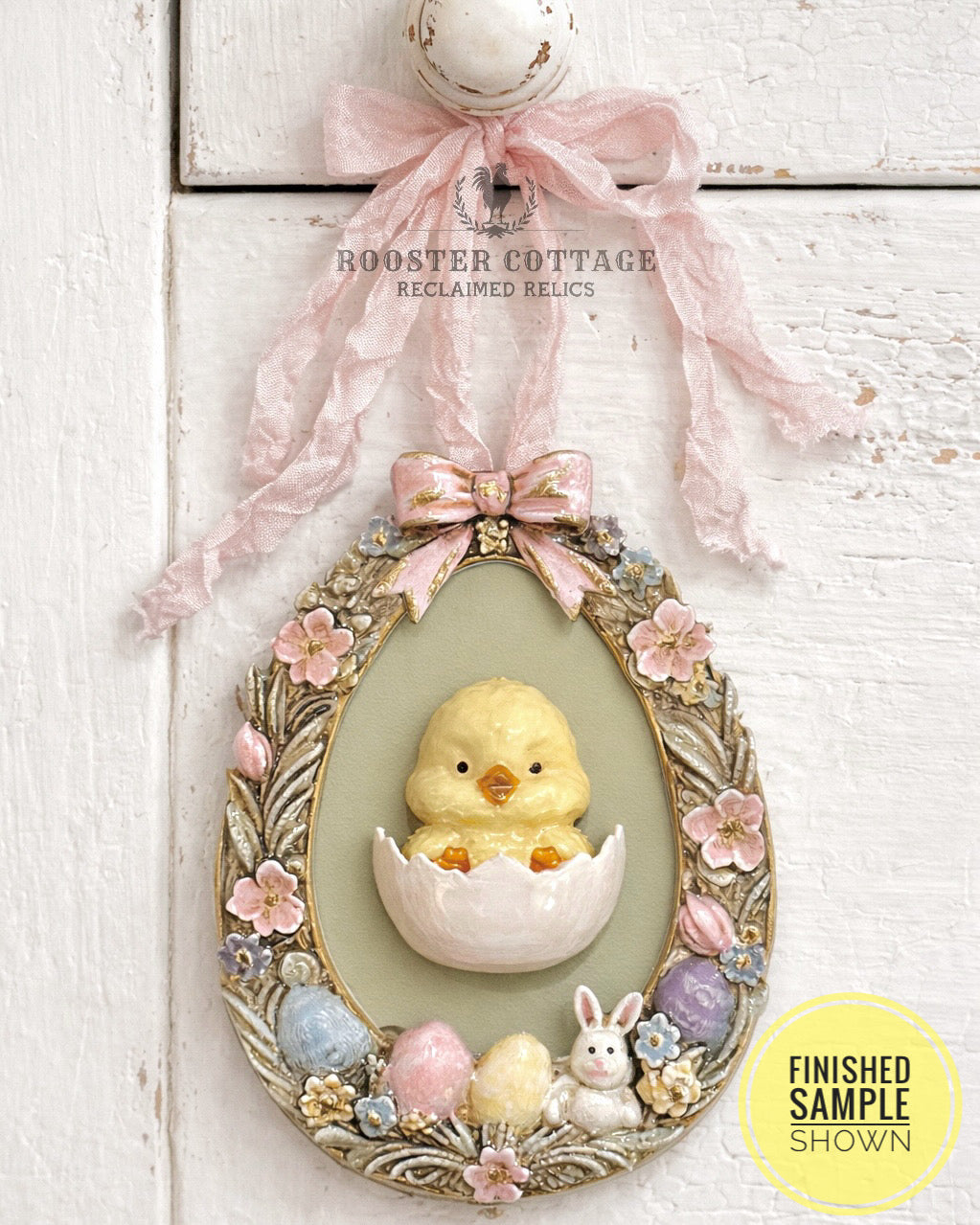 Heirloom Blossom Chick Ornament DIY Kit