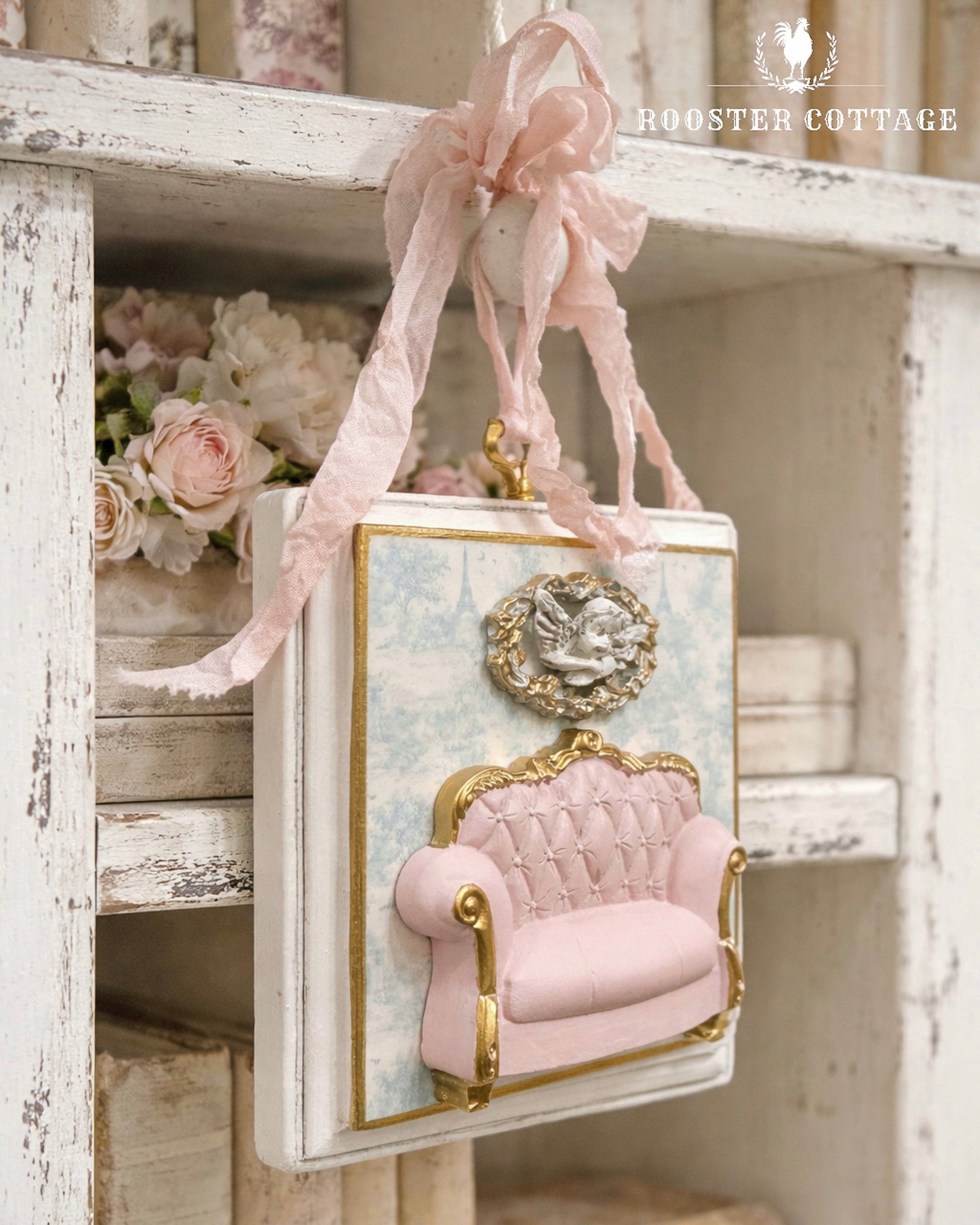 Parisian Blush Parlor Plaque