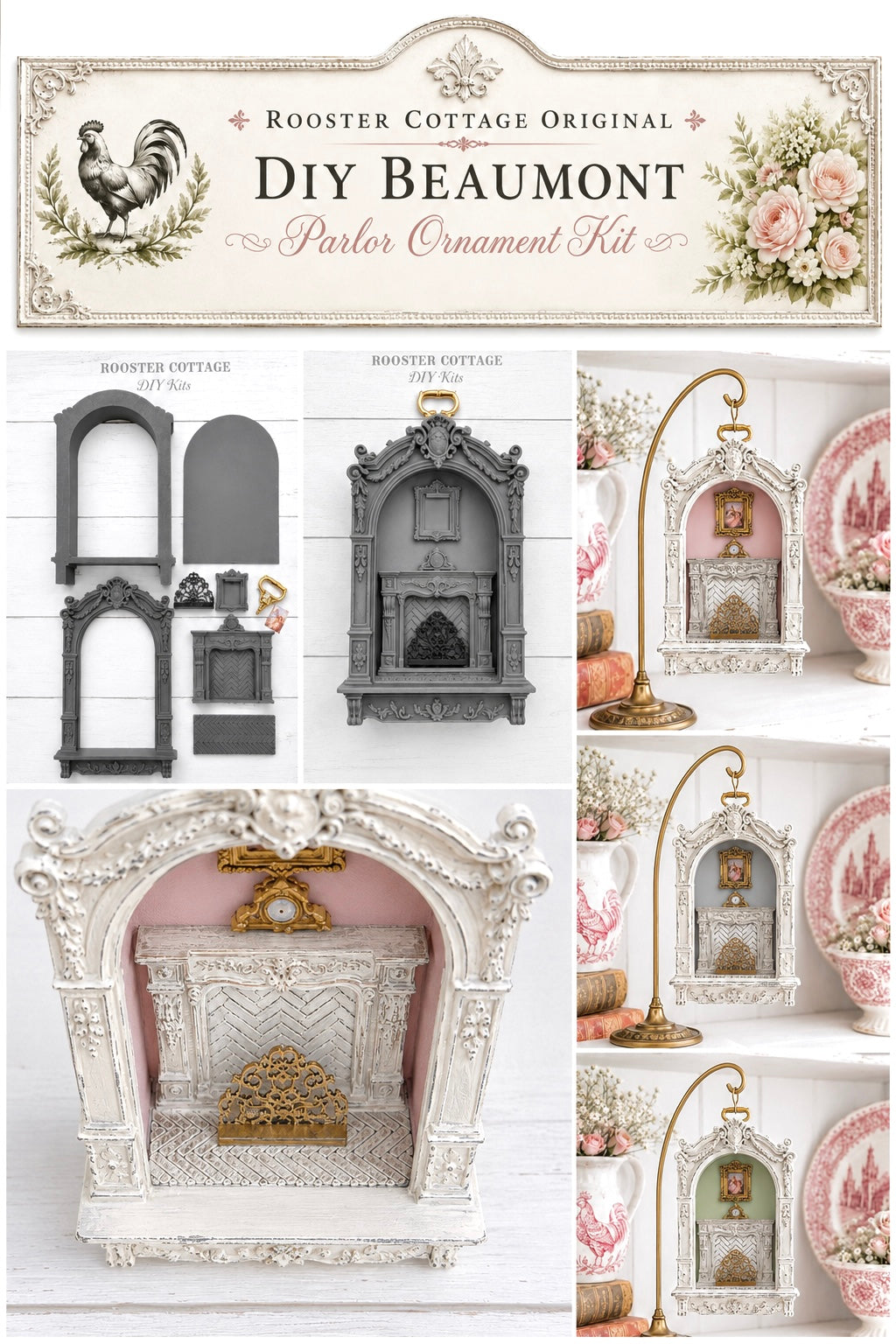 DIY Beaumont Parlor Ornament Kit (Unfinished)