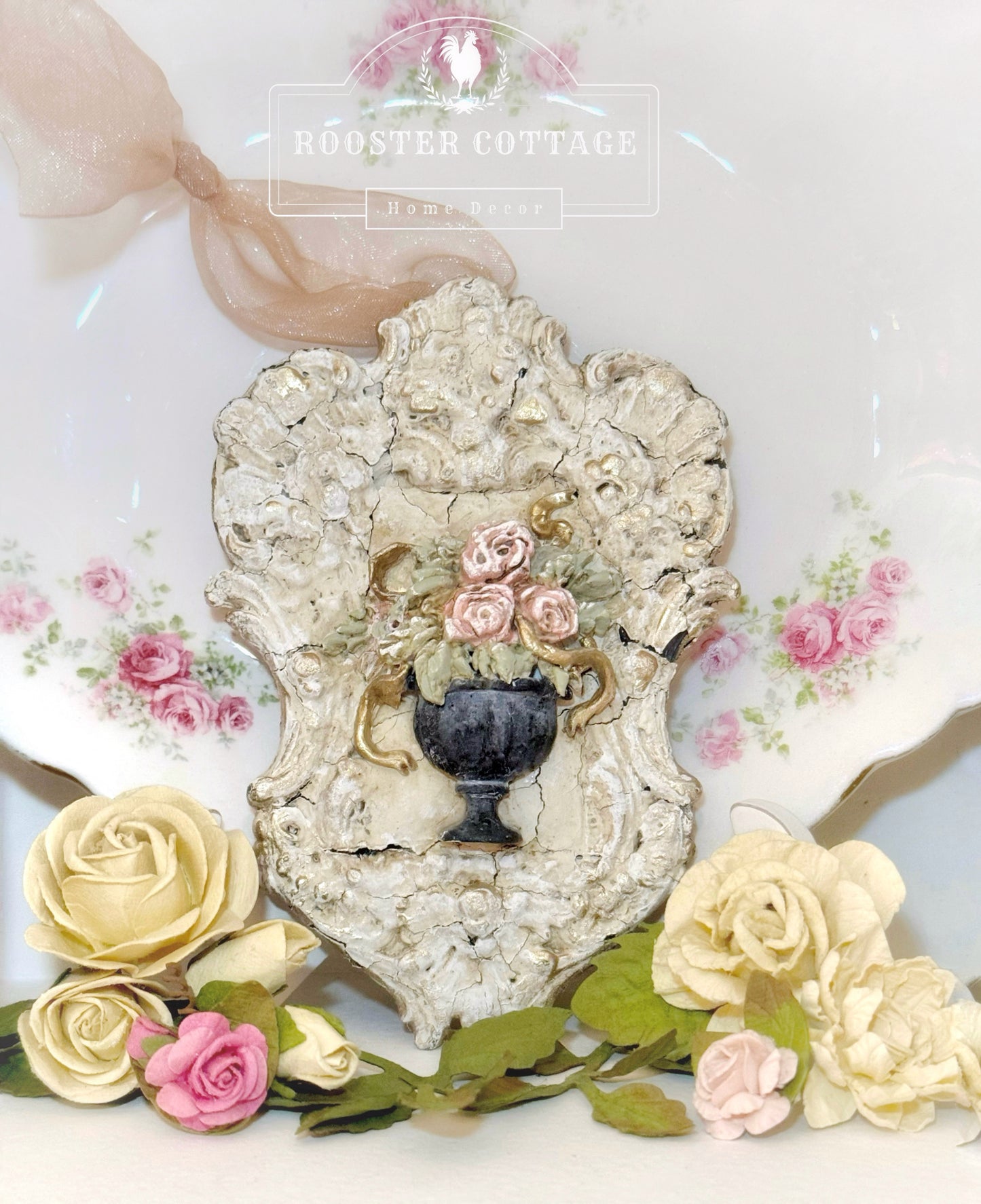 French Urn Bouquet Ornament
