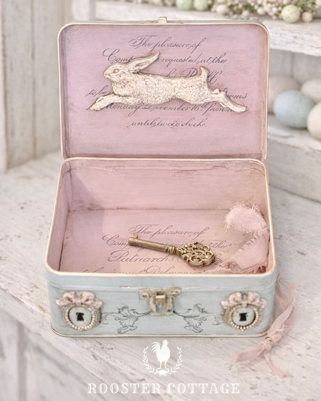 Heirloom Bunny Treasure Box