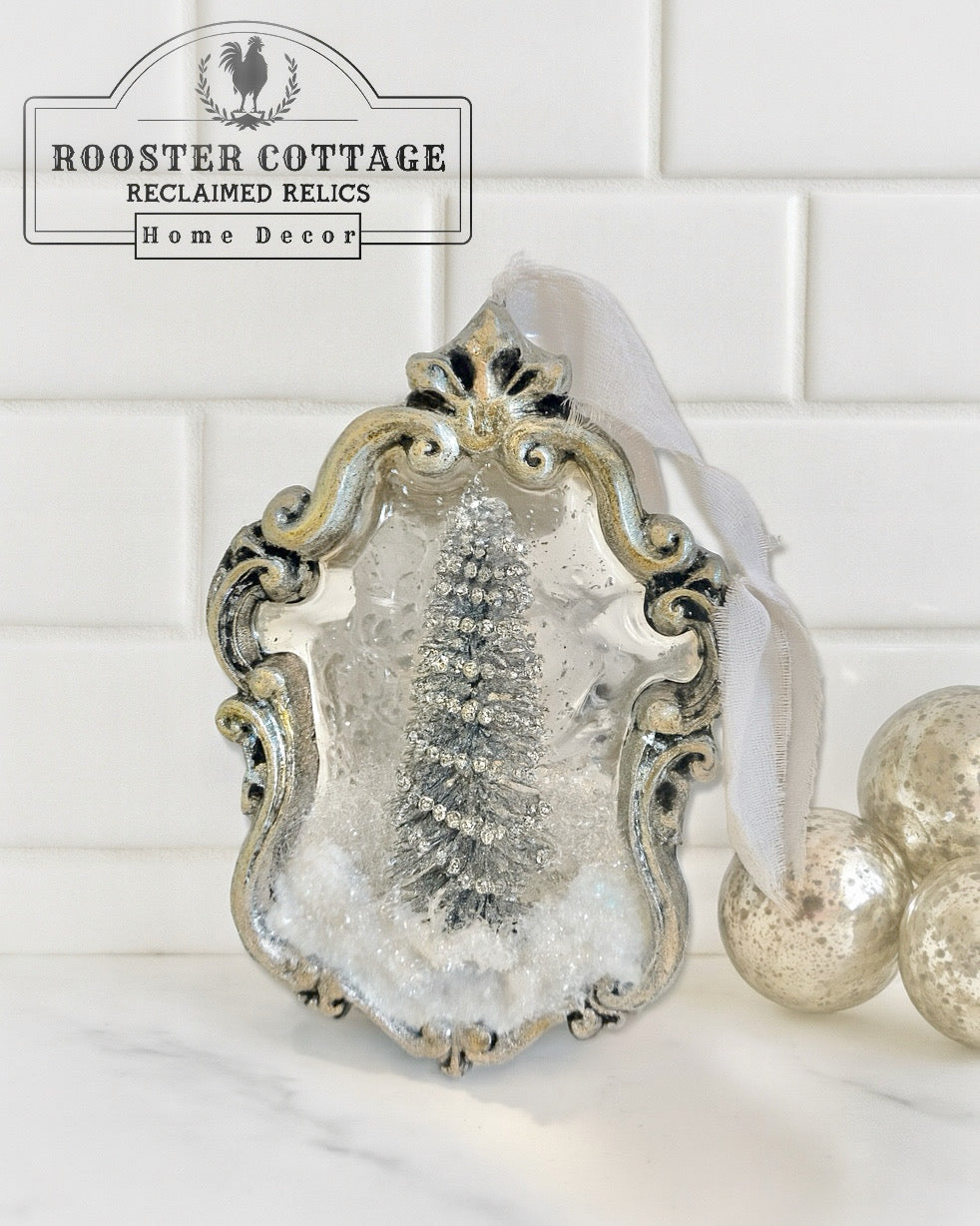 Winter Ice Ornament - Small