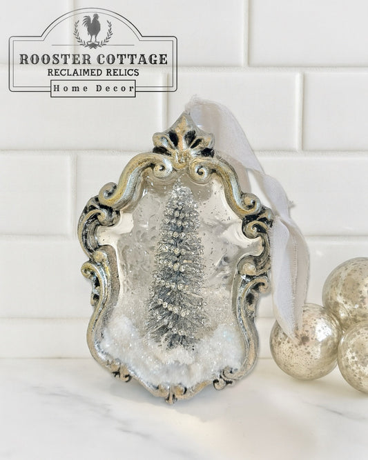 Winter Ice Ornament - Small