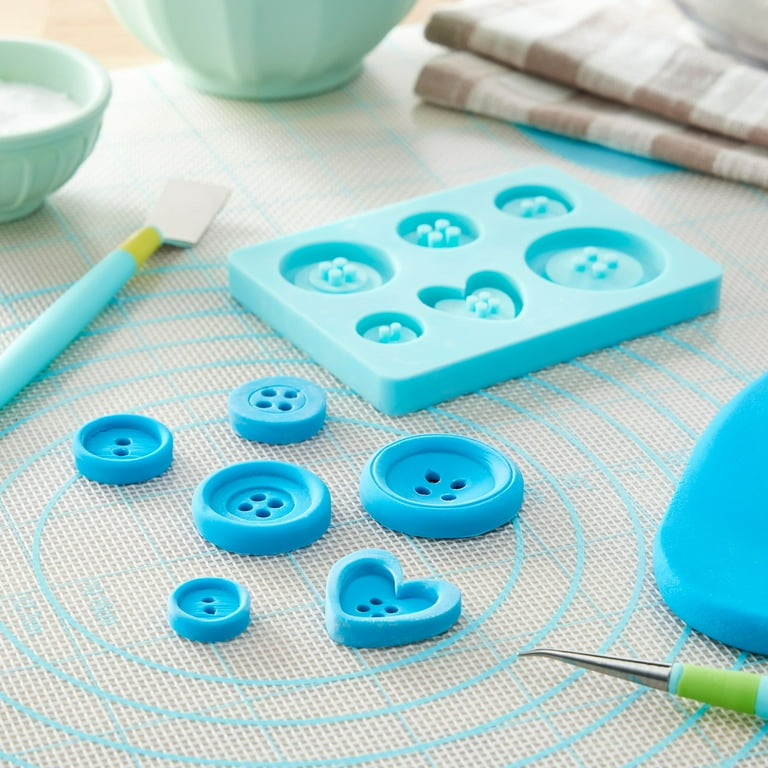 Buttons Silicone Mould