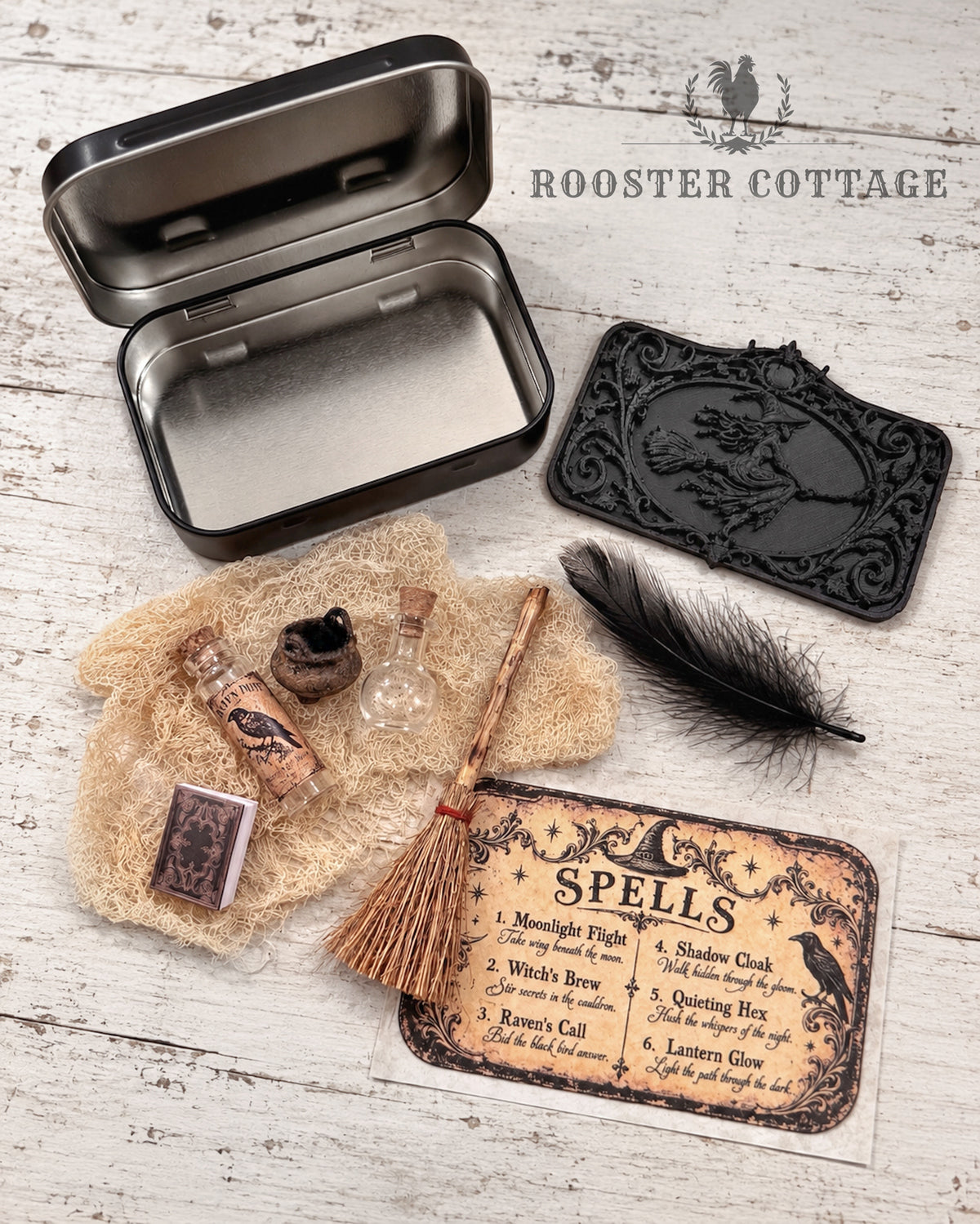 DIY Salem Witch’s Box of Secrets Kit (Unfinished)